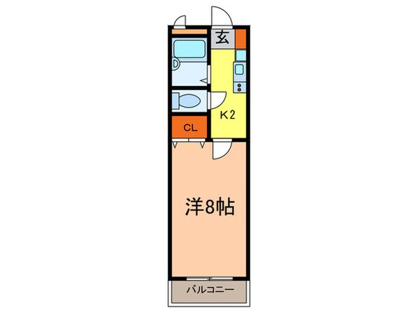 アンプル－ル宝塚の物件間取画像